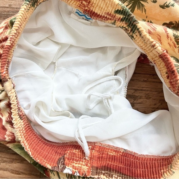 Vintage 70s Hawaiian Shorts Summer > L 29 30 31 - Picture 12 of 13